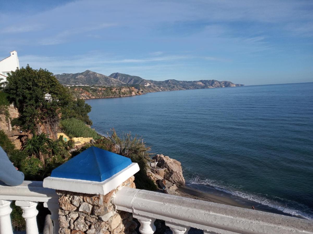 Nerja 1ª Linea De Playa De Burriana , Terraza Grande Al Mar Apartment Exterior photo